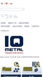 Mobile Screenshot of iqmetal.com